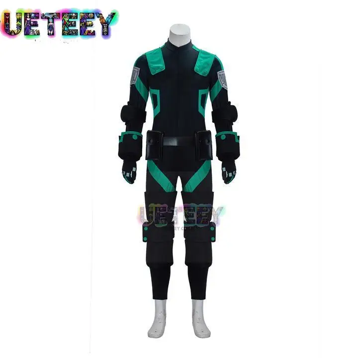 

UETEEY COS My Hero Academia Izuku Midoriya Косплей Костюм Хэллоуин Костюм Нестандартного Размера