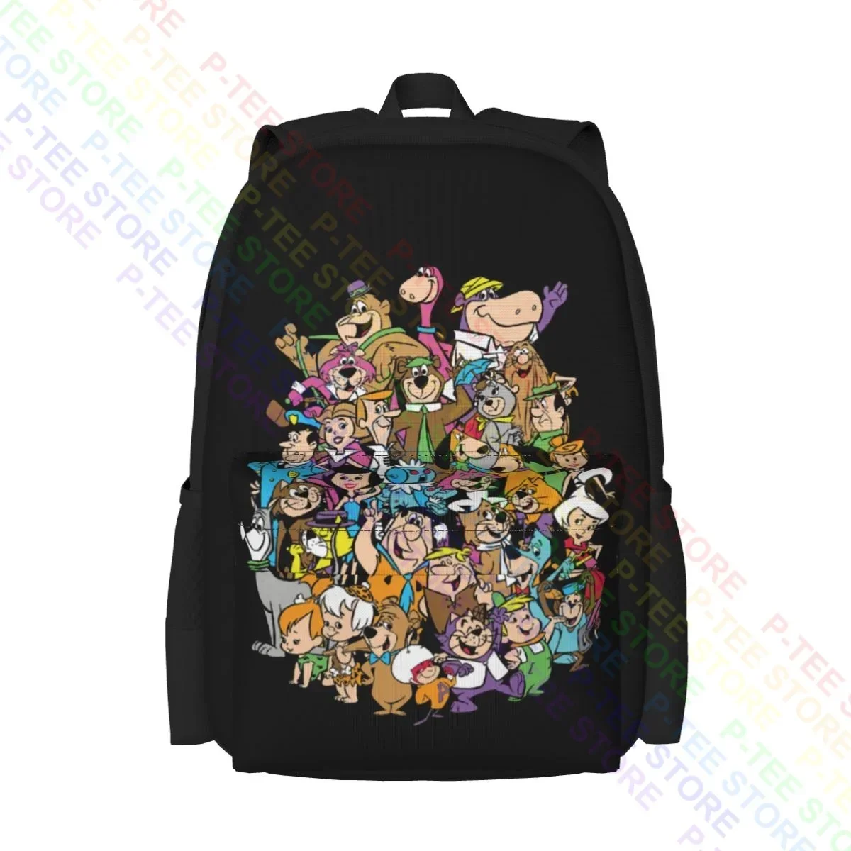 Hanna Barbera Animation Studio Cartoon Large Capacity Backpack Print Portable Sports Bag Riding Backpack