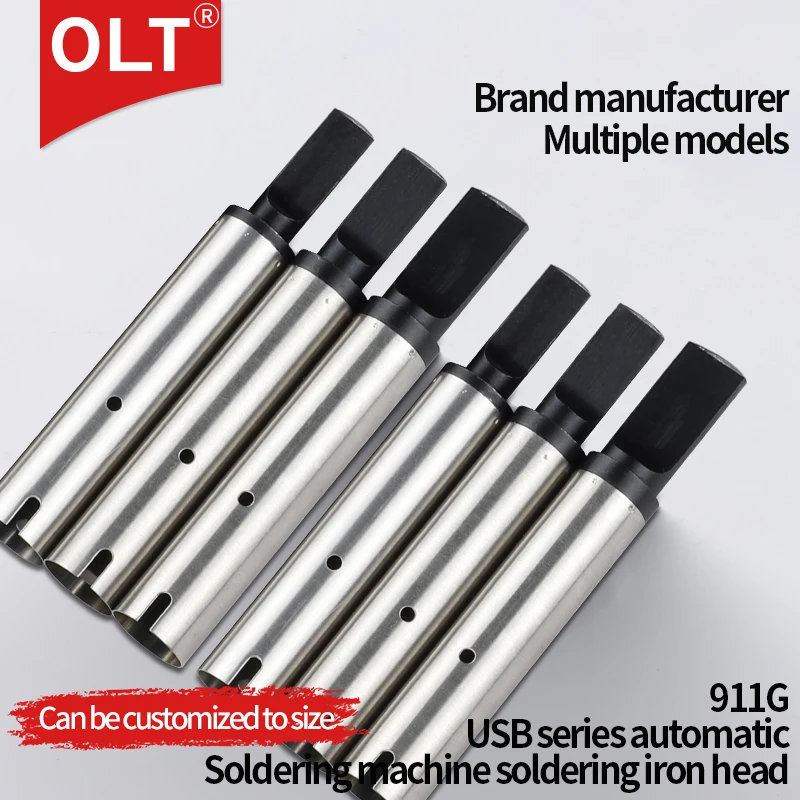 OLT Lead Free 911G USB Soldering iron tips Robotic Soldering Tip Factory Data line welding Fit Quick Auto Welding Equipment