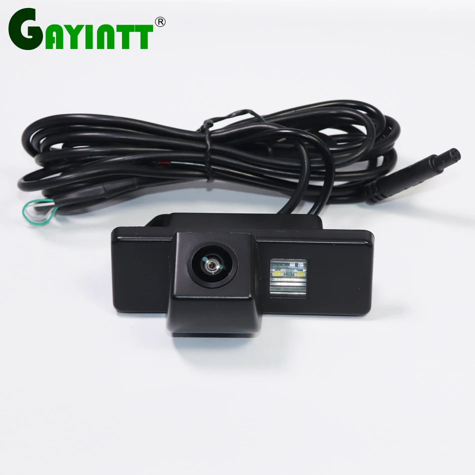 

GAYINTT Car License Plate Light Rear View Camera For Nissan Qashqai Pathfinder Tiida Patrol Xtrail Citroen C4 C5 Peugeot 307