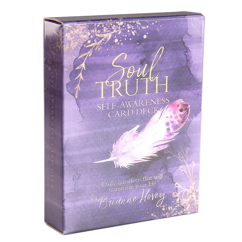 1 Box Soul Truth Self-awareness Tarot Cards for Family Holiday Party Favor Playing Board Games Cards Tarot Pack