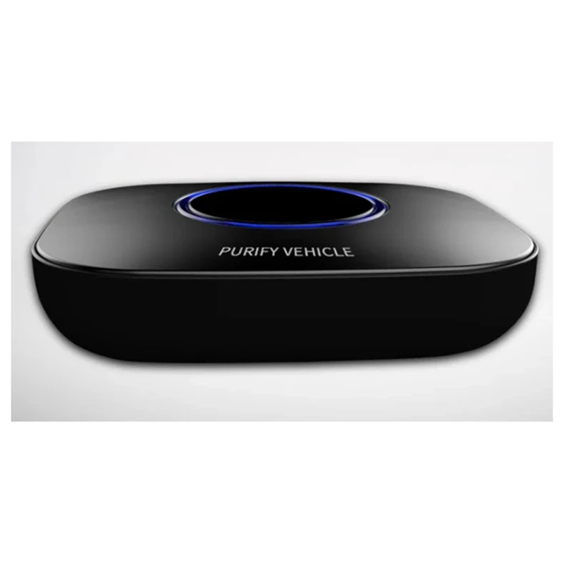 Car Air Purifier Negative Ion Air Purifier HEPA Filter Vehicle Anion Air Clearing Machine Deodorant Aroma Diffuser-A74P