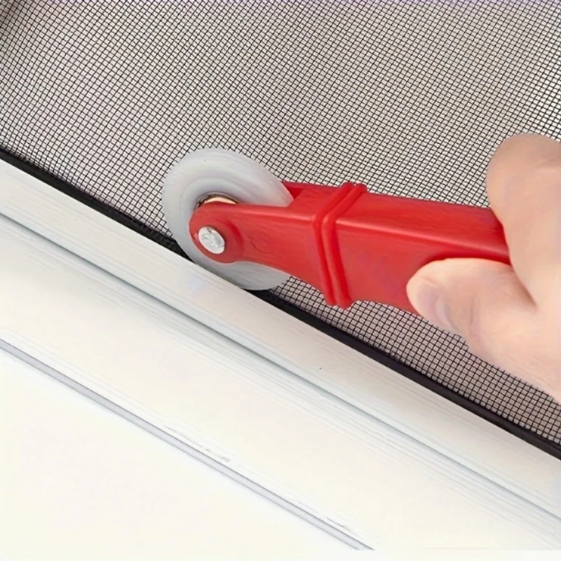 10M Silicone Rubber Window Sealing Strip Screen Door Mesh Cloth Glue Tape Fixed Accessories Wind Anti-Mosquito Seal Hardware