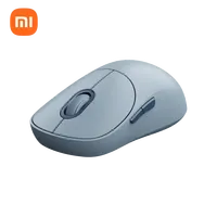 Xiaomi Wireless Mouse 3 Color Version Bluetooth Dual Mode 2.4GHz 1200DPI Ergonomic Optical Laptop Computer Soft-tone Keying Game