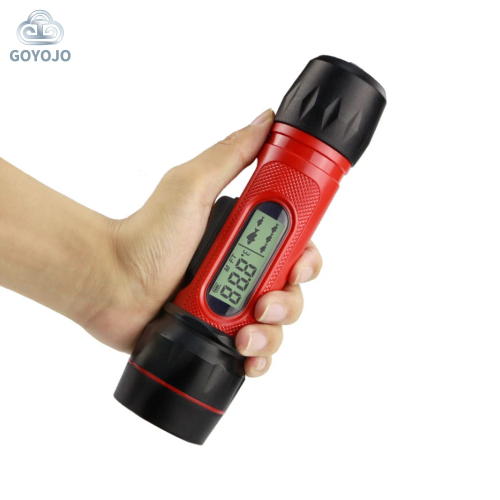 الجليد الصيد صدى أسلم لاسلكي أسلم عمق محول الطاقة الرقمية المحمولة الاستشعار السونار Fishfinder الصيد الشتاء