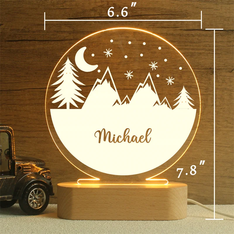 Custom Name Night Light,Personalized Gift for Baby,Baby Night Light,Baby Gift,Personalized Gift for Kids,Kids Room Decor