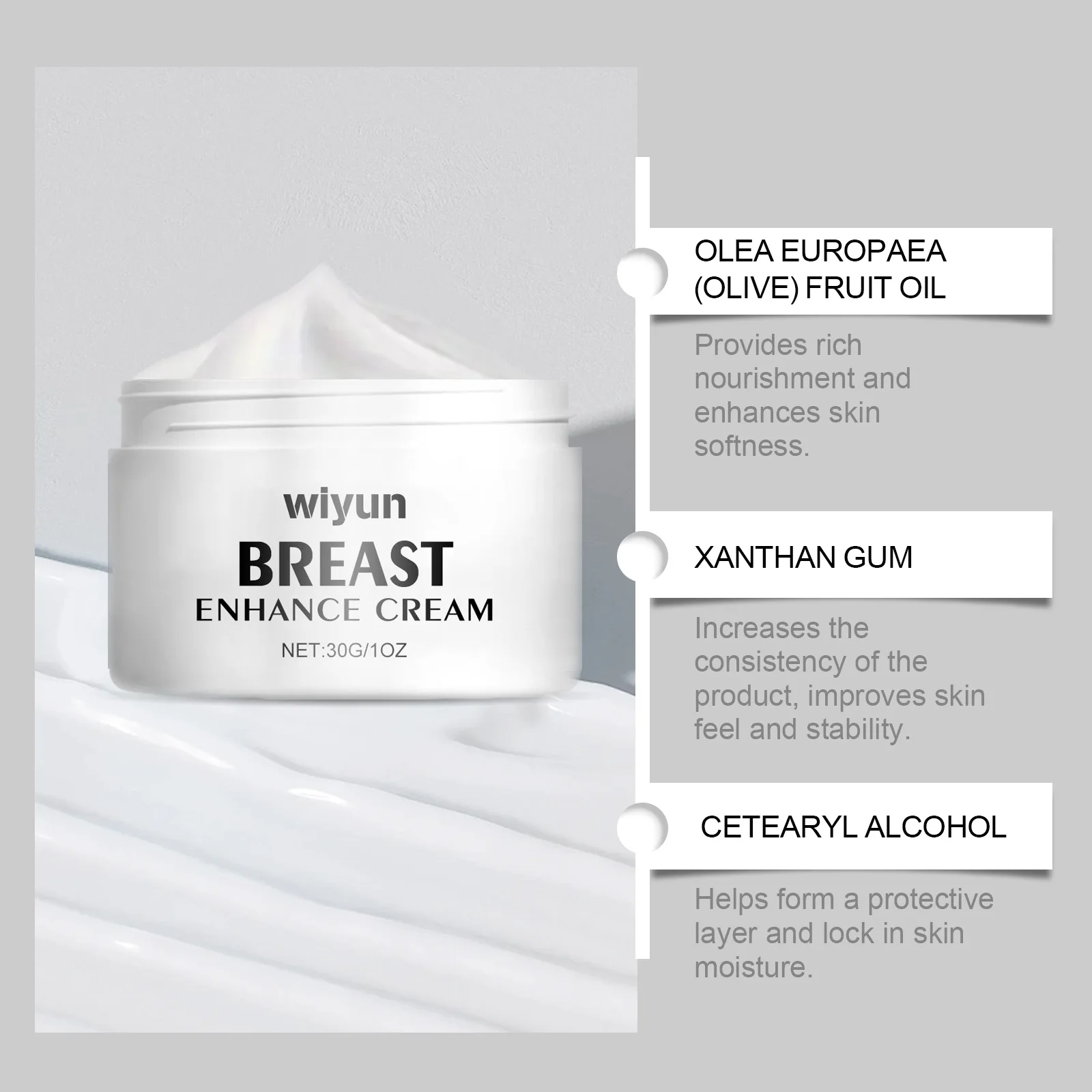 Breast Enlargement Cream Effective Butt Growth Tight Strengthen Lift Firming Sexy Plump Chest Beauty Women Enhancing Body Care