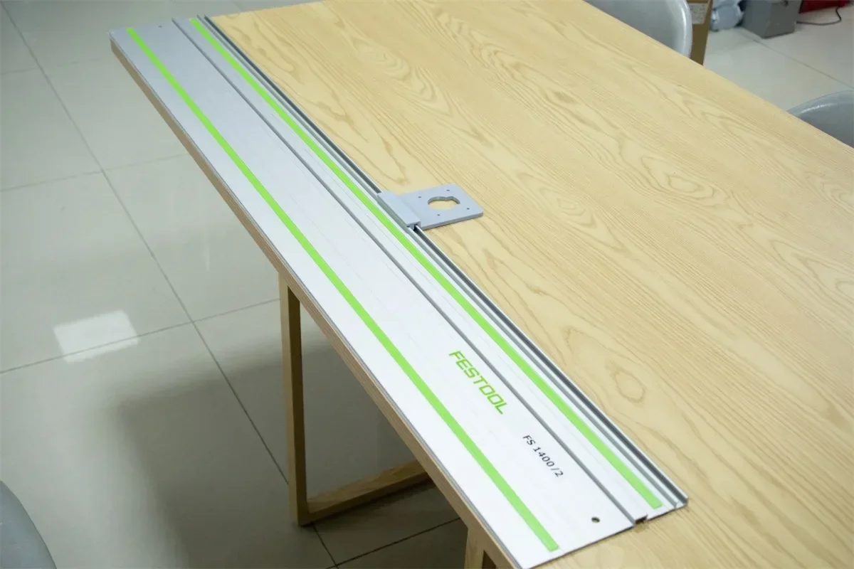 Imagem -03 - Trilho Guia de Serra de Pista para Makita 18v Base de Roteador Track Xtr01z & Rt0700c Conexão de Máquina Festool Makita Ferramenta Adaptadora de Roteador
