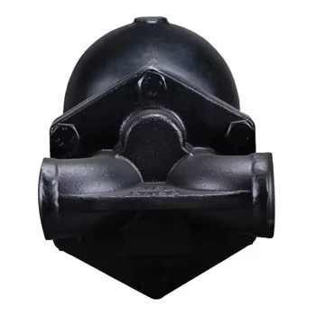 High-Temperature Free Floating Steam Trap With Manual And Pneumatic Control Ball Valves And Flush Valves For Water Oil And Gas