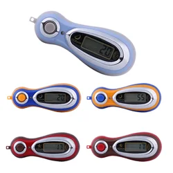 1Pcs LCD Display Electronic Digital Tally Counter MP3 Manual Counters With Lanyards Random Color