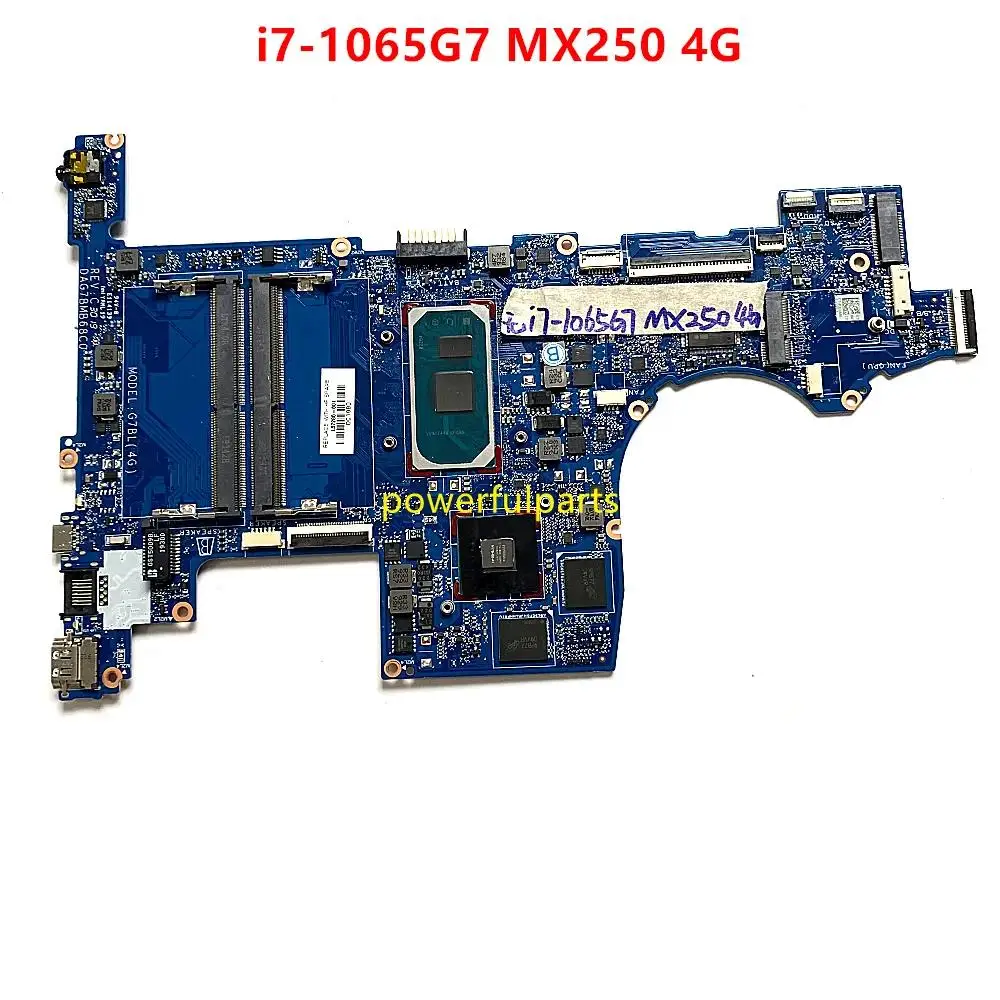 

For Hp Pavilion 15-CS DAG7BMB68C0 Laptop Motherboard i7-1065G7 Cpu+MX250 4G L67285-601 Working Good