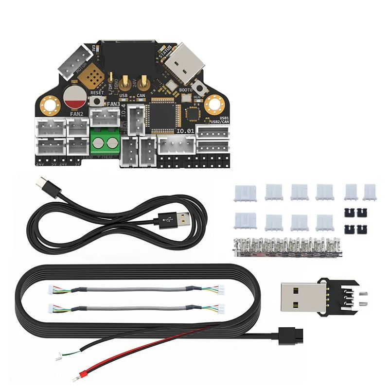 3D printer CAN tool board, high temperature resistant STM32MCU master control, suitable for 36 stepper motor installation