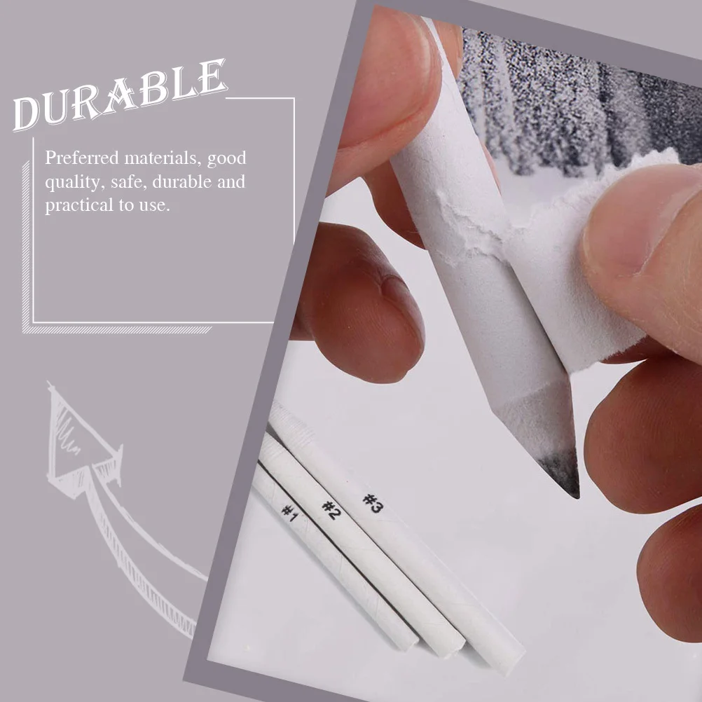 

54Pcs Artist Drawing Tool Set Safe Durable Practical Sketch Painting Pencils Smudge Erase Tool for Creativity Blending Stumps