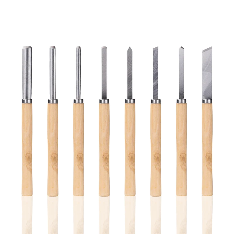 Top 8pcs Wood Lathe Chisel Set for Carving and Turning: A Comprehensive Review