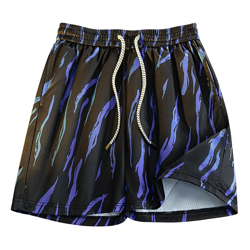 

Men Beach Shorts Breathable Quick Dry Casual Five Point Swim Trunks Outdoor Wear