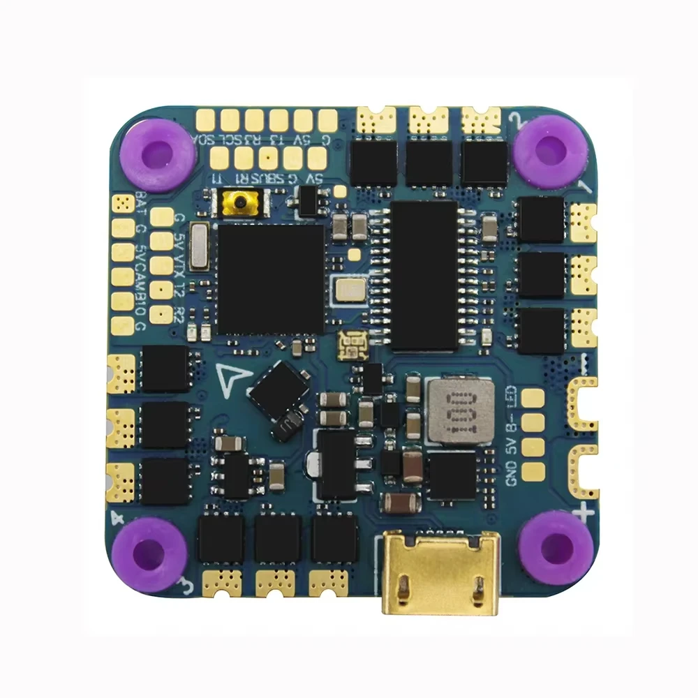 

HAKRC F4126 F411 Контроллер полета AIO ICM42688 BLHELI_S 20A/40A ESC Встроенный OSD барометр Датчик тока 2-6S для RC FPV Drone