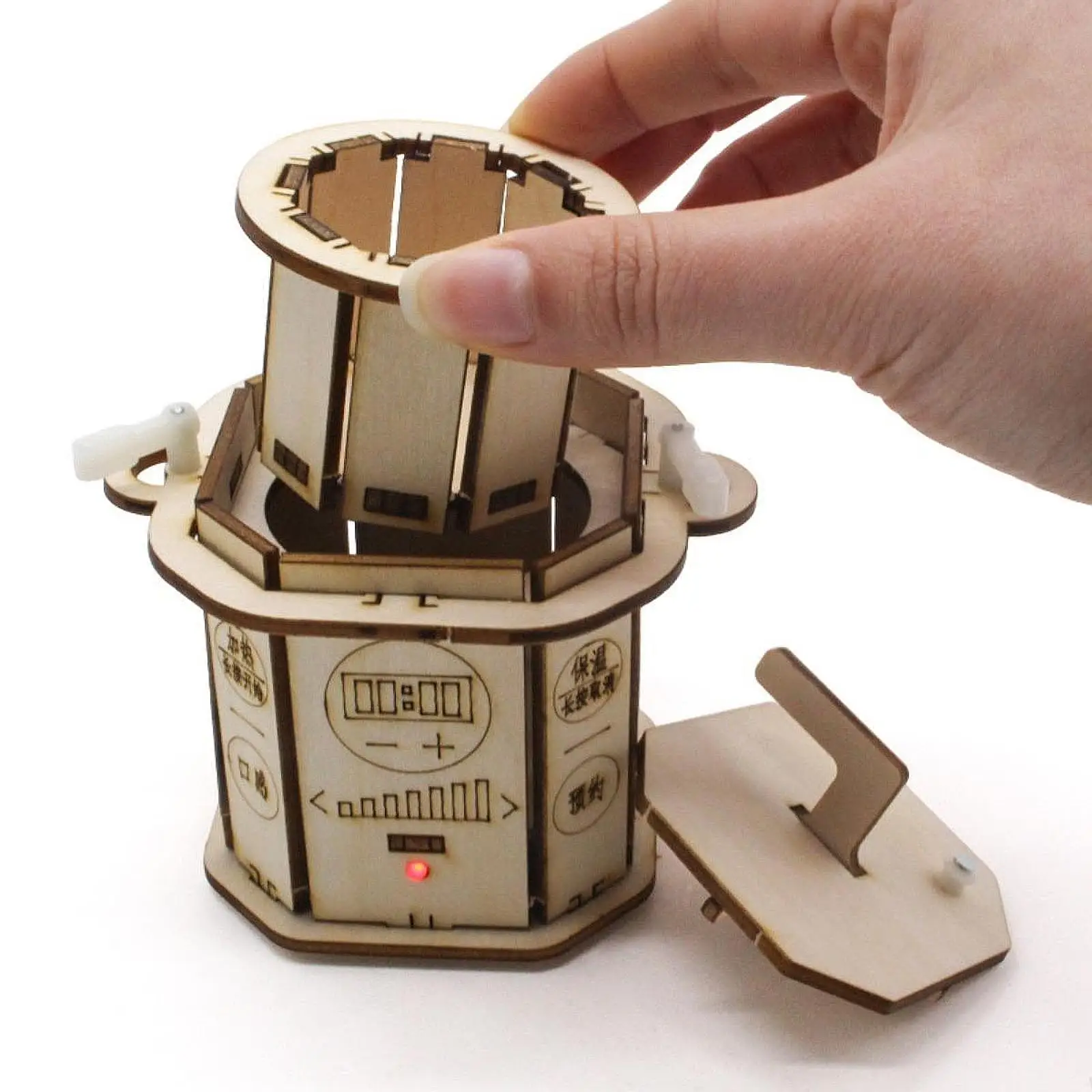 Kit de ciencia, juguetes de construcción, suministros para juego de imitación, utensilios de cocina, Kit de bloques de construcción de madera para niños de escuela primaria