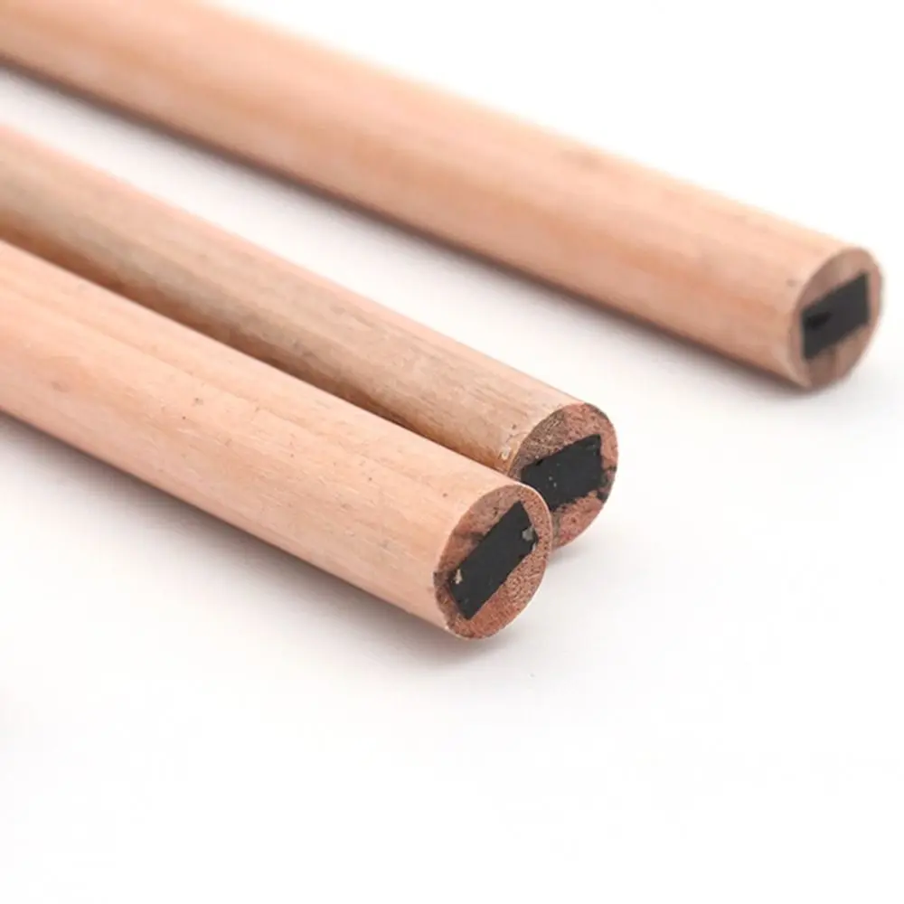 Stylo de tatouage Permanent en bois pour débutants, outil de maquillage, stylo marqueur de Microblading, crayon à sourcils dur, teinte des yeux