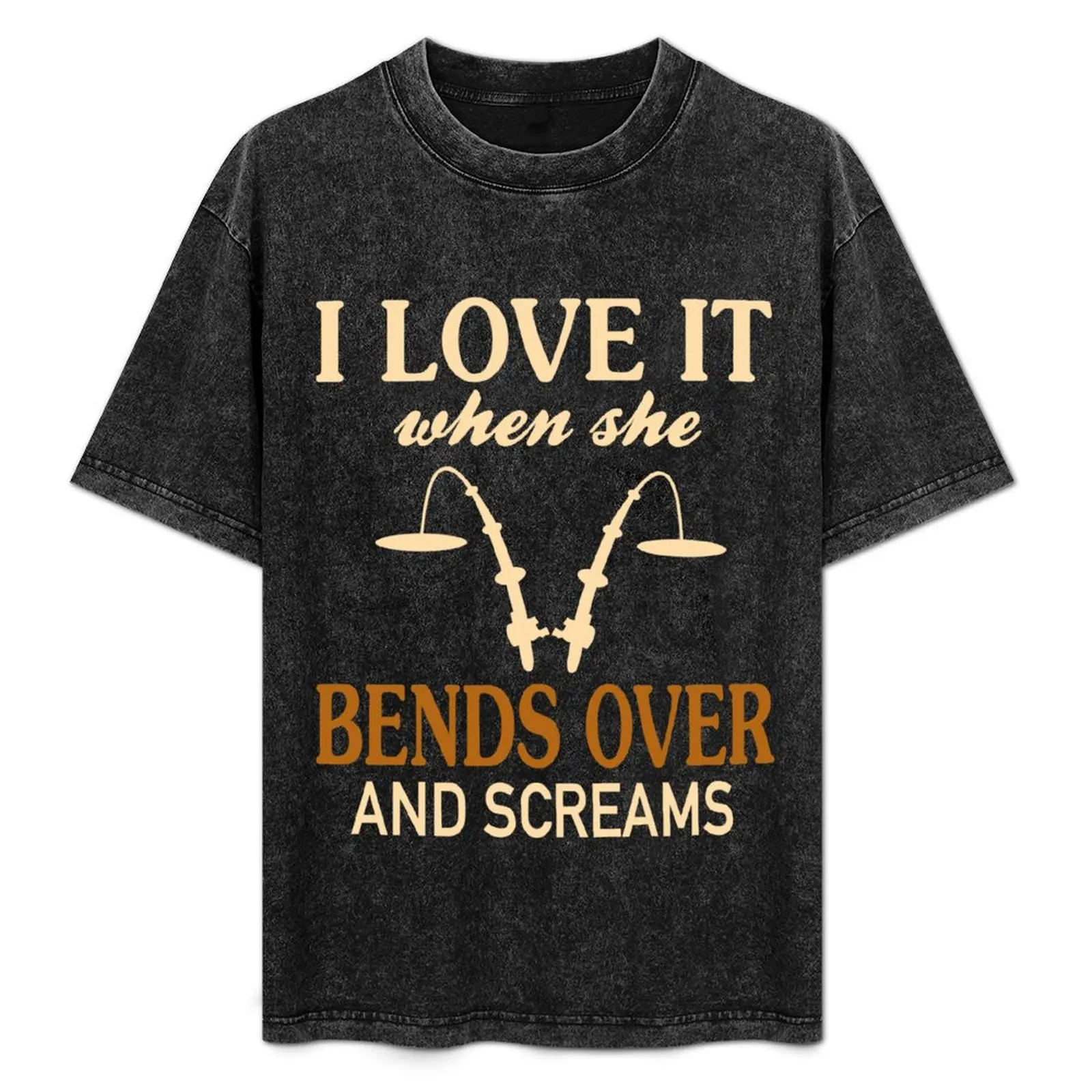 Me encanta cuando se agacha y grita, camiseta Holiday All Match