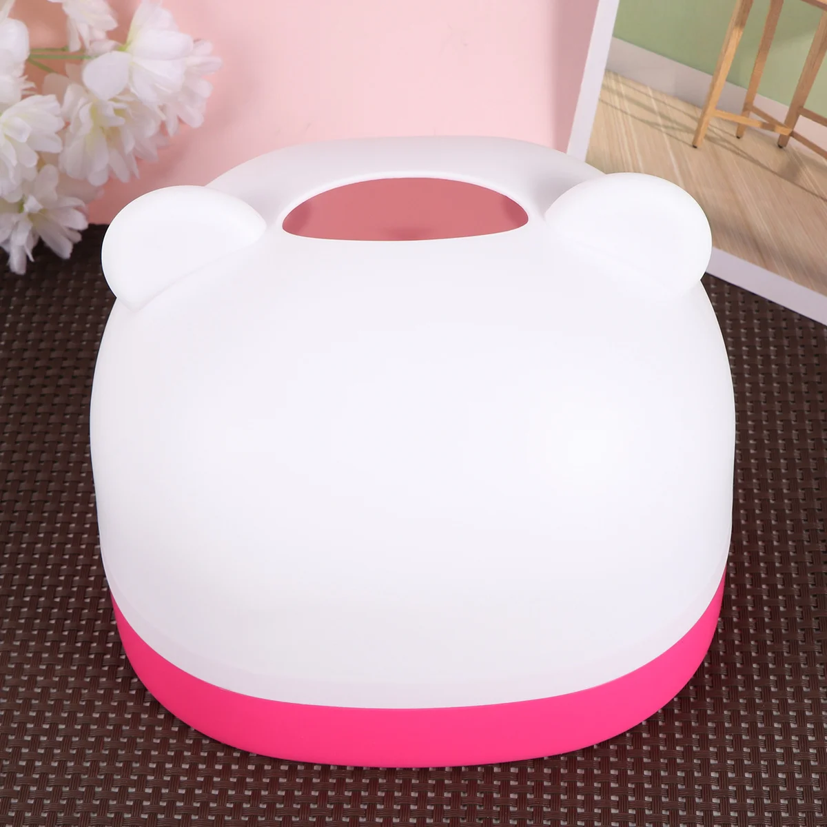 

Cartoon Panda Tissue Box Premium Plastic Tissue Paper Holder for Home Bedroom Office Paper Holder Napkin Storage Box