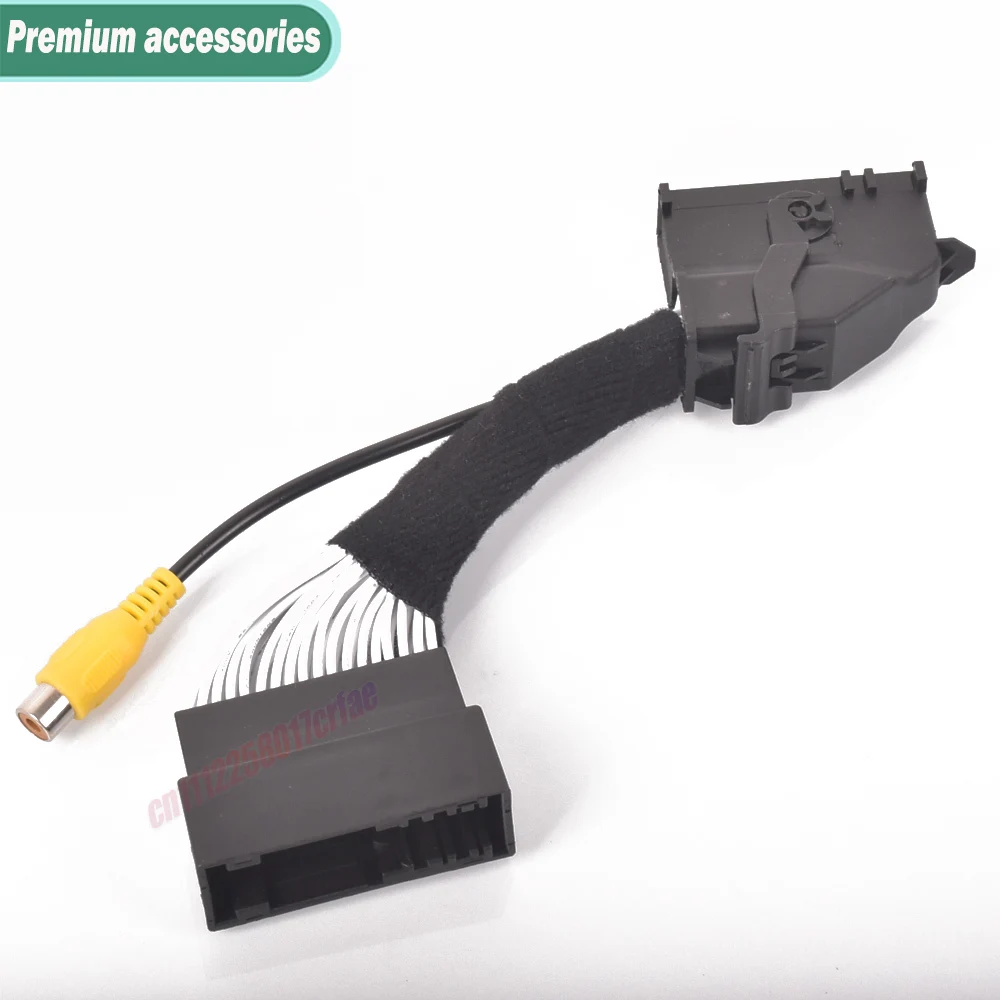 For Ford Mustang EcoSport SYNC 1 2 3 For Lincoln Car Navigation System Reversing Rear View Camera Adapter Cables Harness RCA