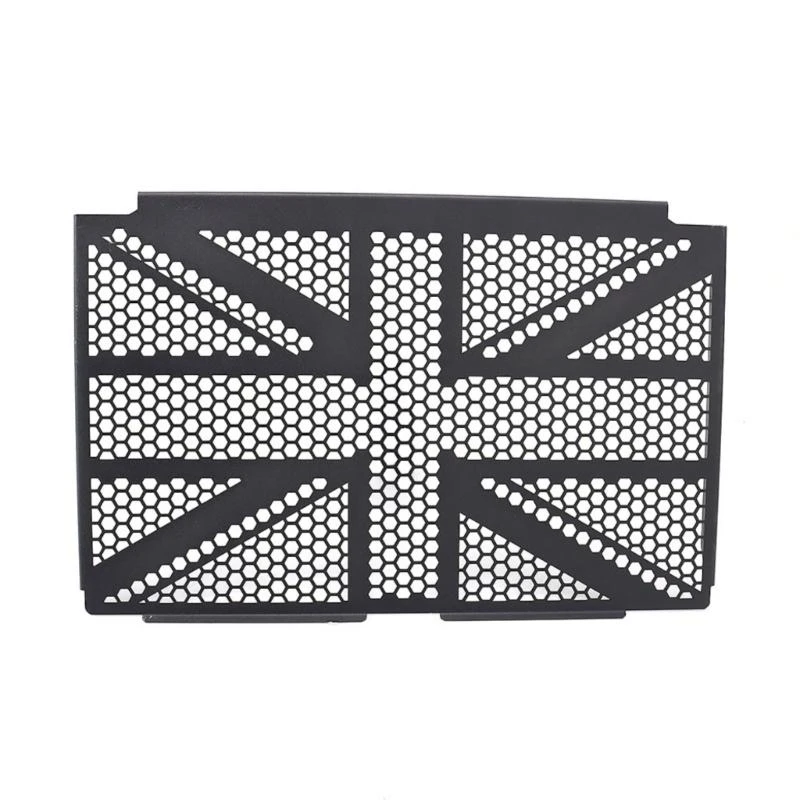 

Heavy Duty Motorcycle Grille Cover Reinforced Metal Construction Radiator Protector Simple Installation for Trident660