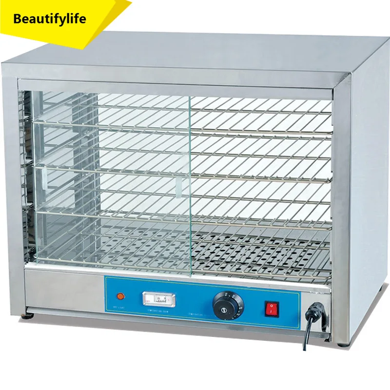 A61 580 Insulation Cabinet Commercial Food Bread Egg Tart Burger Display Cabinet