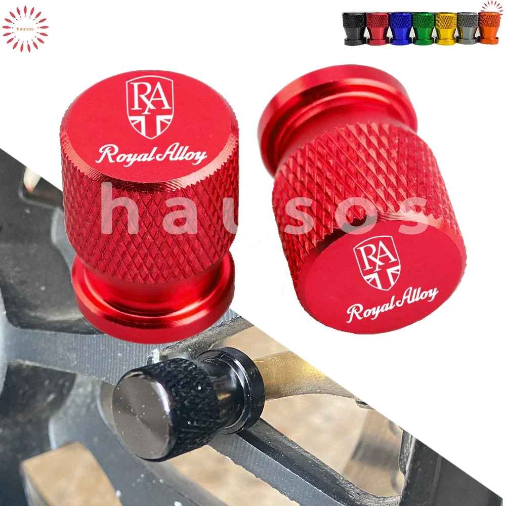 Per ROYAL ALLOY GT2 150TG TG 250 cross GP250 MT GP125 GT CNC Ruota In Alluminio Porta Aria Copertura Tappo Valvola del pneumatico Accessori Moto