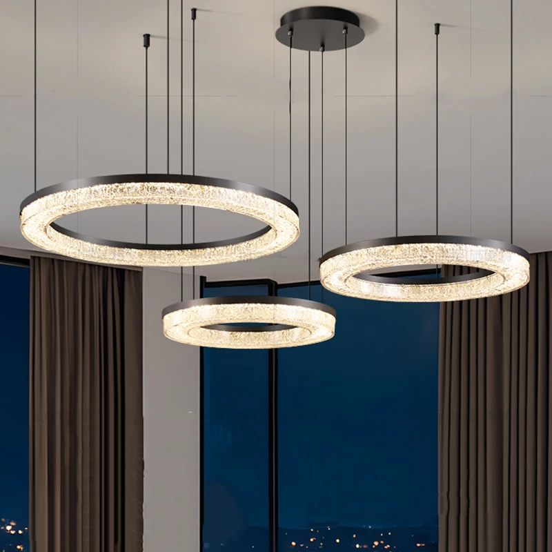 Nordic home decoration  crystal chandelier  restaurant chandelier chandelier ceiling lamp villa chandelier indoor lighting lamps