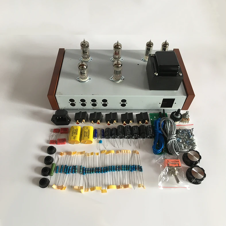 Nova referência para amplificador de tubo marantz7 6z4 * + ecc83 * 2 + ecc82 * 2 pré-amplificador de tubo de áudio doméstico kits diy