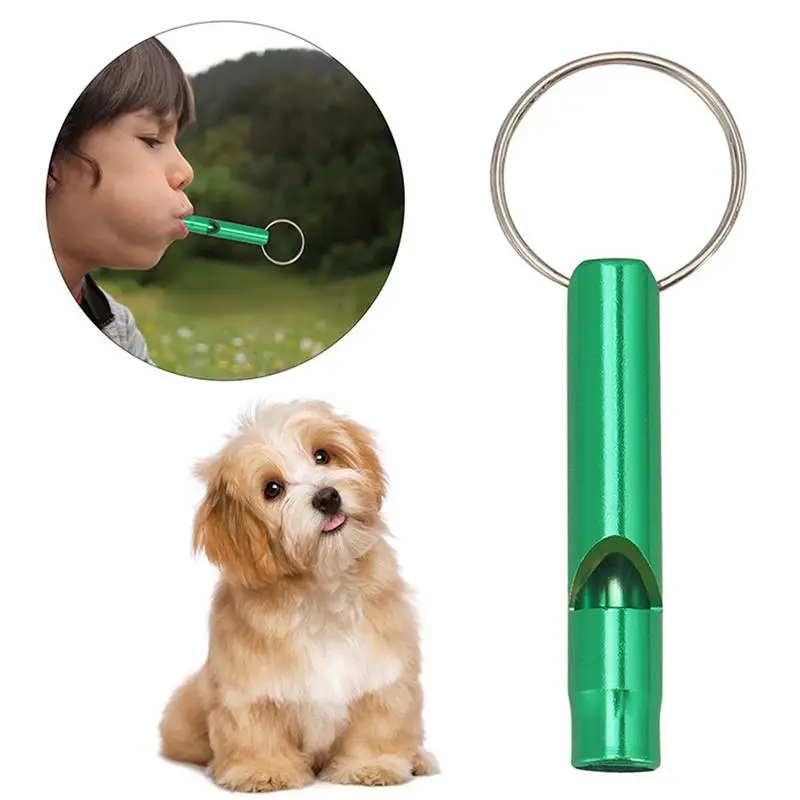 Ultrasonic Dog Whistle Adjustable Dog Recall Whistle Anti Barking Ultrasonic Tool Lightweight Stop Bark Control Dog Training