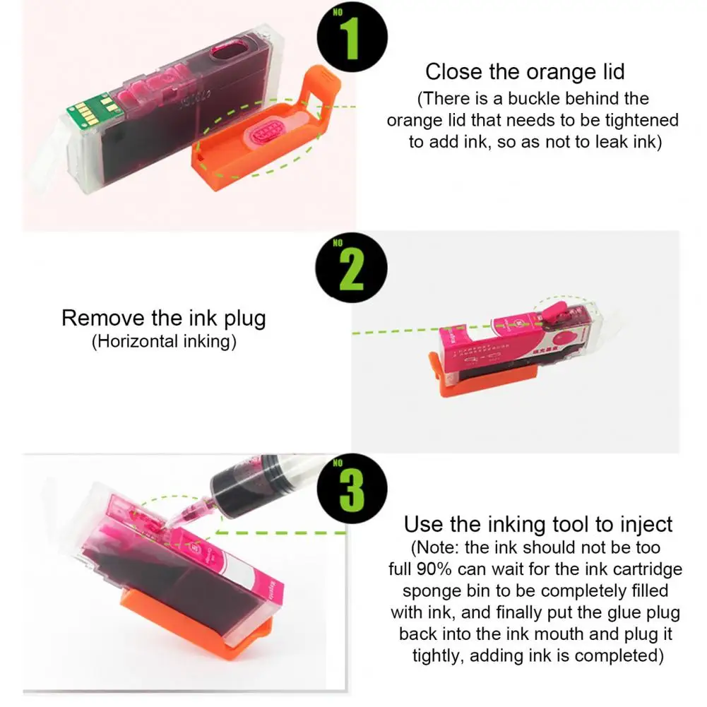 Картриджи чернильные многоразовые, 6 цветов, для Canon PIXMA MG5770/MG6870/MG7770/TS5070/TS6070/TS8070