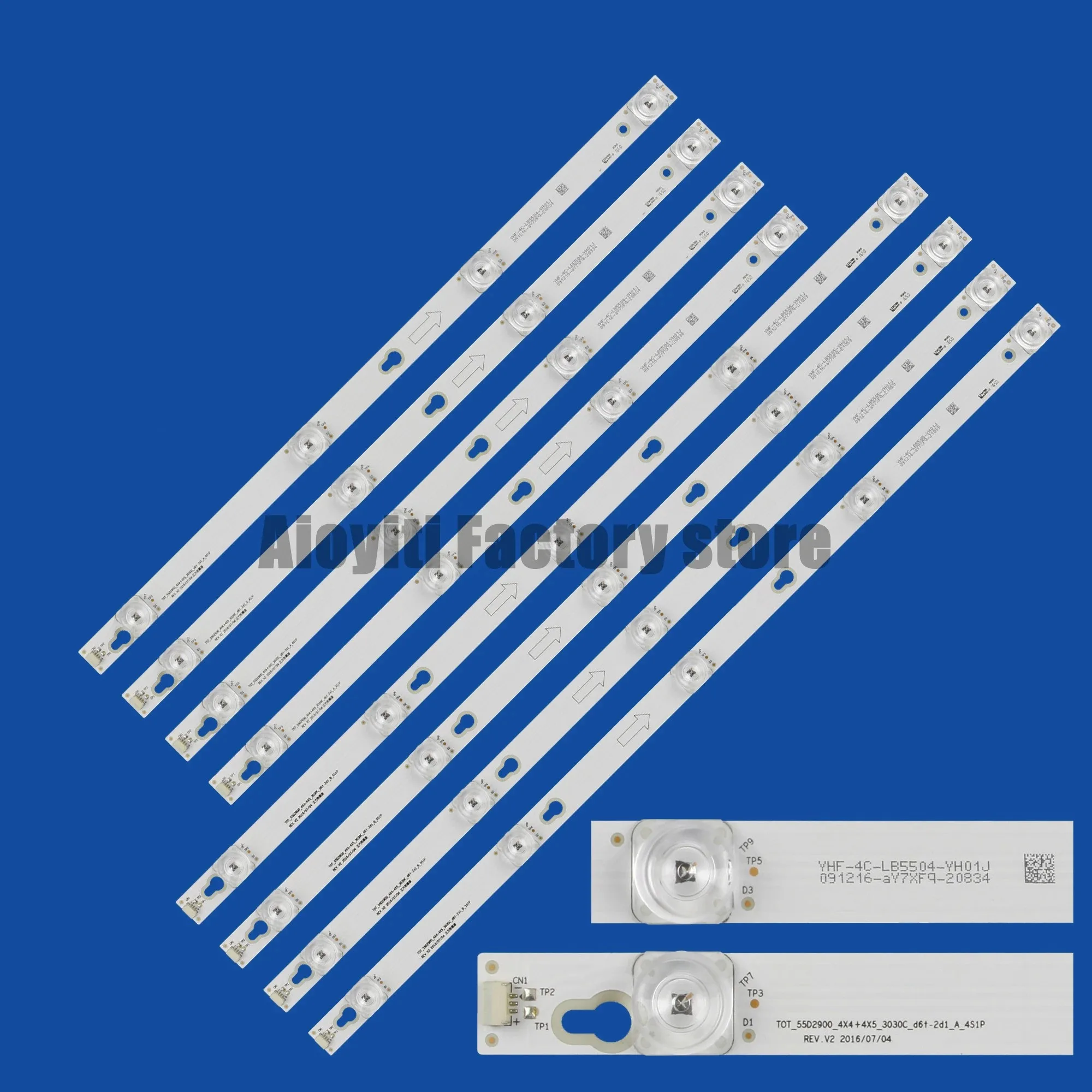 LED Backlight Strips For Thomson 55UC6306 55UC6316 55UC6426 55UC6326 55UC6406 TOT 55D2900 TCL 55S401 55S405 55S403