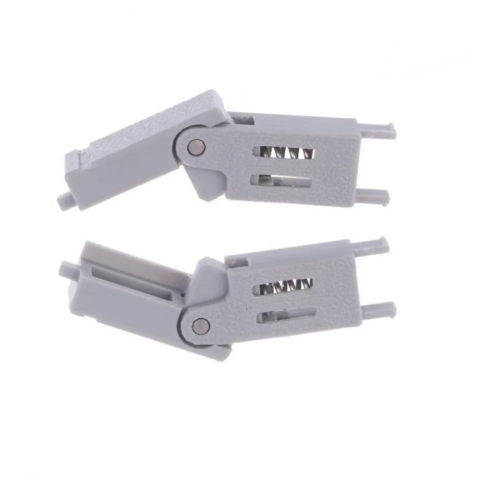 1 Pair Replacement Hinge for Panasonic For SL-J110R and For SL-JS17 Turntable Dust Cover with Easy Installation Gray Plastic