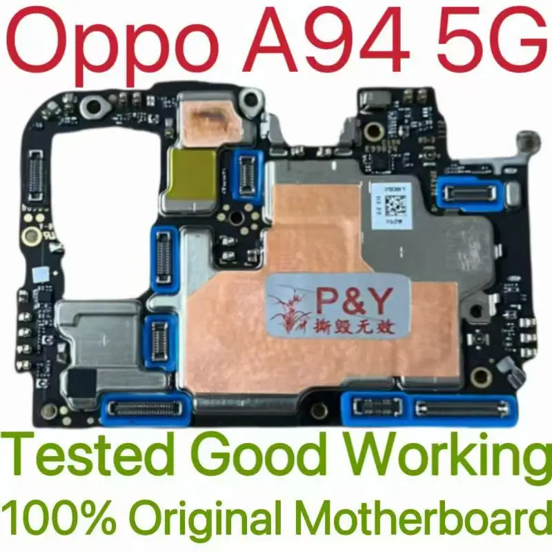 Placa base Original desbloqueada versión Global para Oppo A94 5G placa de circuito probado placa lógica principal para Oppo A94 5G