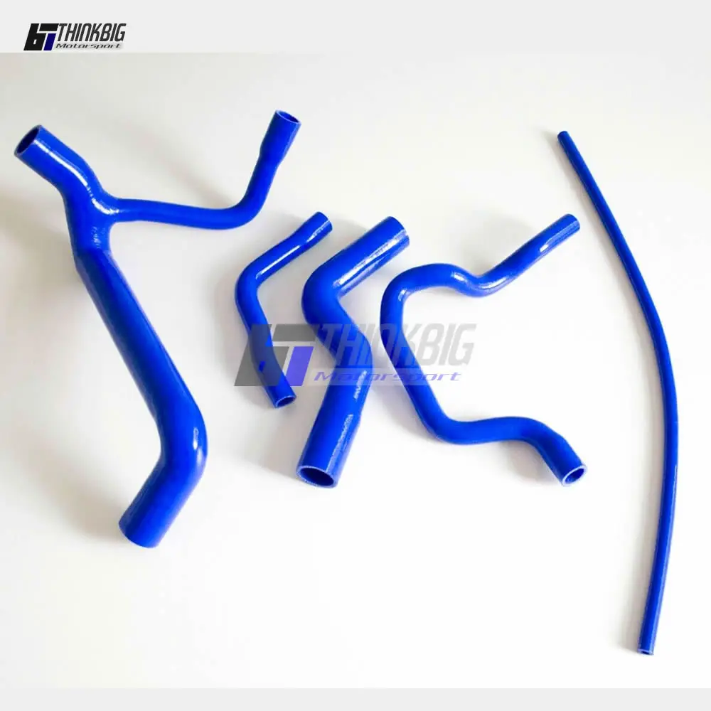 Kit tubo radiatore in silicone per Mercedes-Benz 190E W201 1982-1993 1.8L/2.0L/2.3L con A/C (5 pezzi)