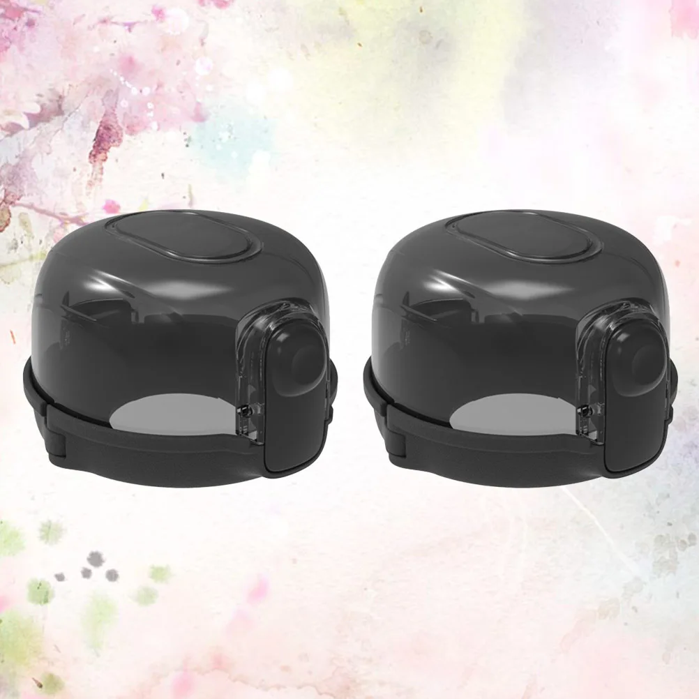 2 قطعة مقبض الموقد قفل مانع أسوار السلامة للأطفال مواقد طباخ حامي الغاز المطبخ فرن موقد الحرس يغطي برهان #6