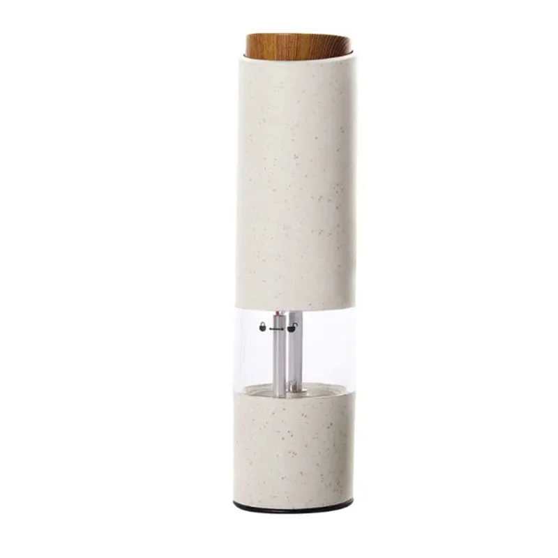 التلقائي الملح الفلفل طاحونة مطحنة التوابل الكهربائية مطحنة التوابل قابل للتعديل الخشونة أدوات المطبخ طحن للطبخ شواء