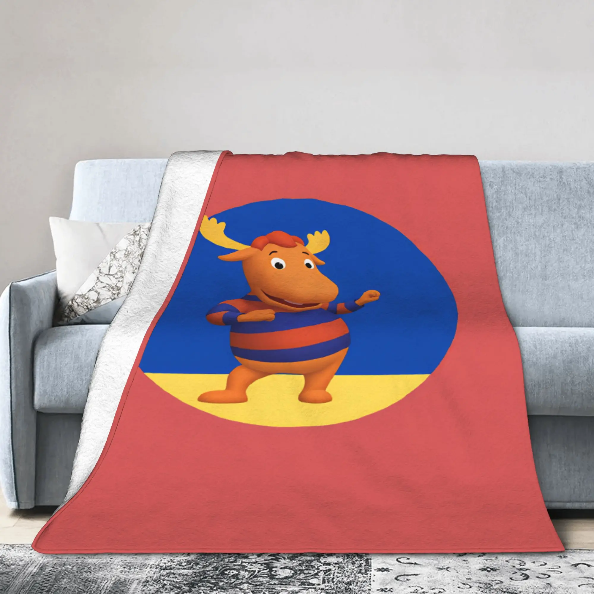 The Backyardigan Bedding Throws Super Soft Print Blanket  For Living Room Travel Car Flannel Bedspread Bed Cover