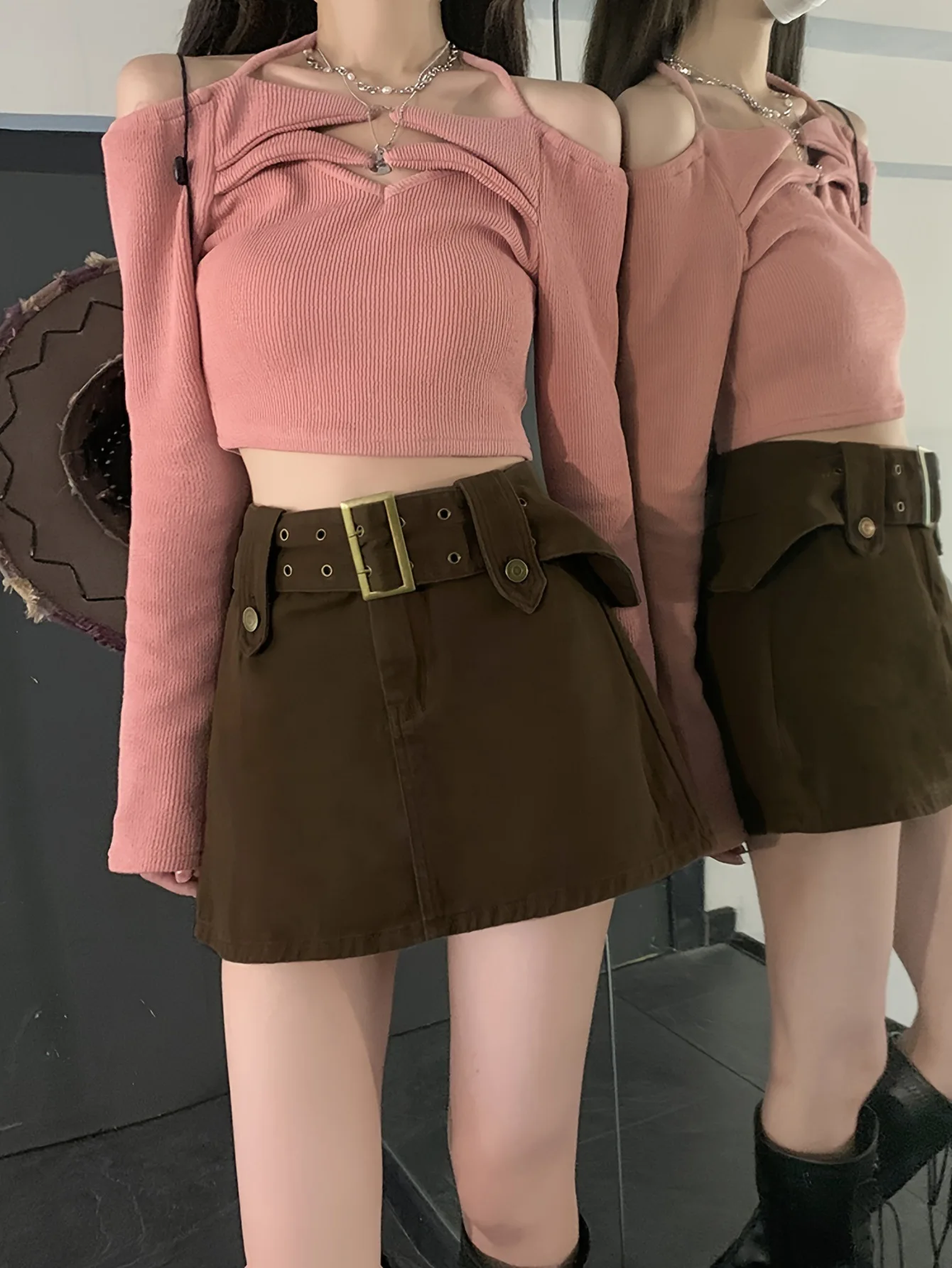 Cotton Stretchy High Waist Hot Chick Y2K Jean Shorts Woman Summer 2024 Casual Sweat With Pocket Zipper White Black Denim Shorts