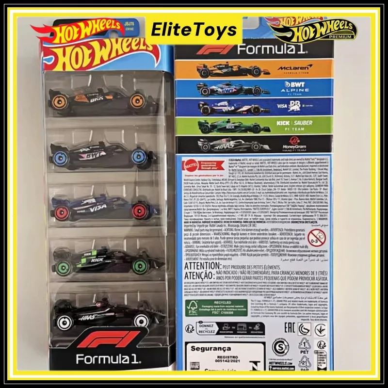 Hot Wheels Premium Pop Culturte Diecast Car F1 Racing Set PORSCHE BMW LAMBORGHINI FORD JEEP Collectible 1:64 Vehicle Alloy Model