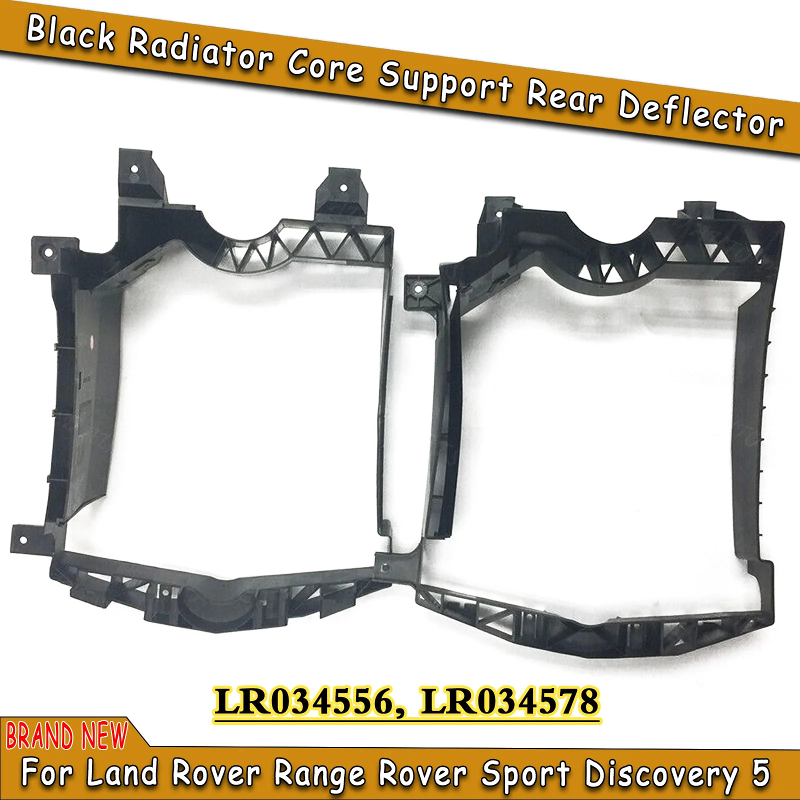 

Radiator Core Support Rear Deflector For Land Rover Range Rover Sport Discovery 5 Range Rover Vogue