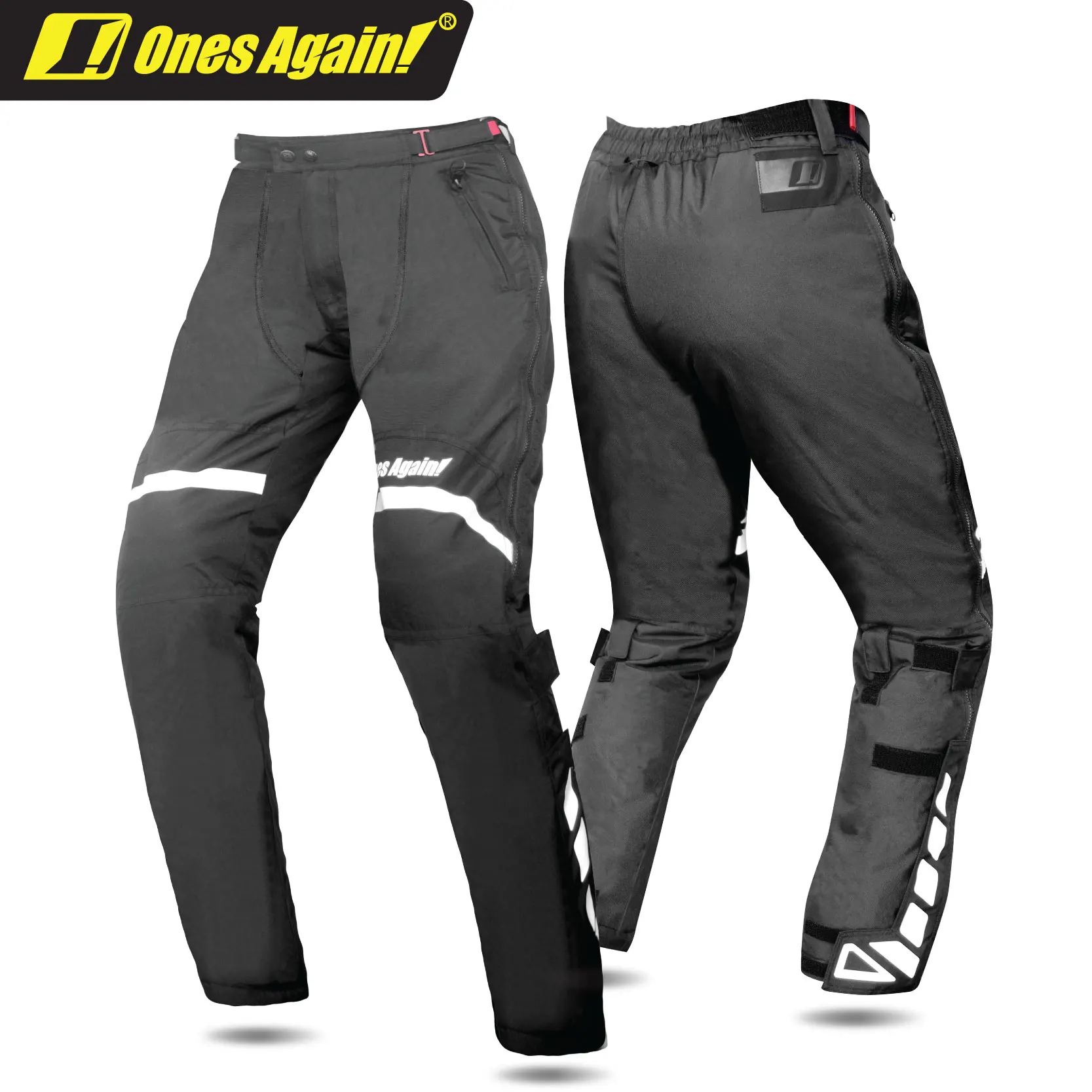 

ones again！Thermal pants for motorcycle riding Motorcycle windproof pants fall-proof motorcycle riding pants quick-release pants