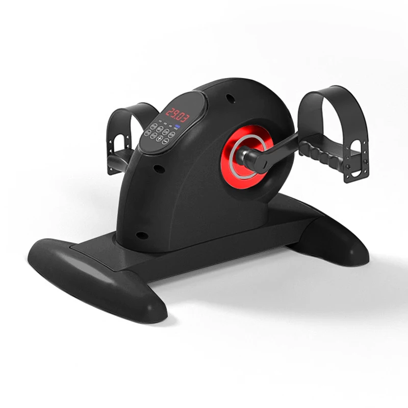 

OEM Logo Mini Electric Exercise Pedal Bike Black/White ABS Material Under Desk Physical Rehabilitation Equipment Elderly2025 New