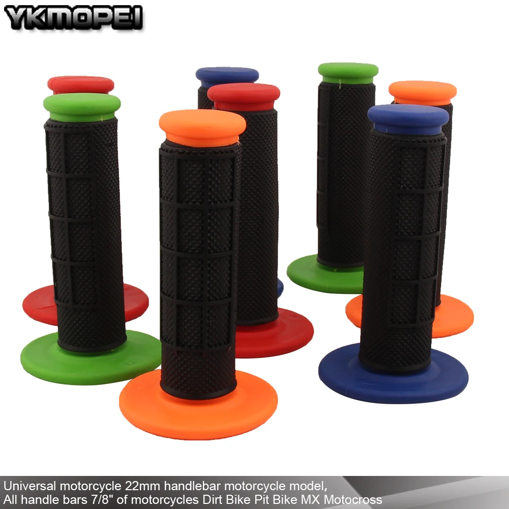 Motorcycle 7/8" 22mm Handles Grips Rubber Handle Bar Grip For KTM YAMAHA CRF EXC YZF Motocross Universal Accessories Dirt Bike view 2