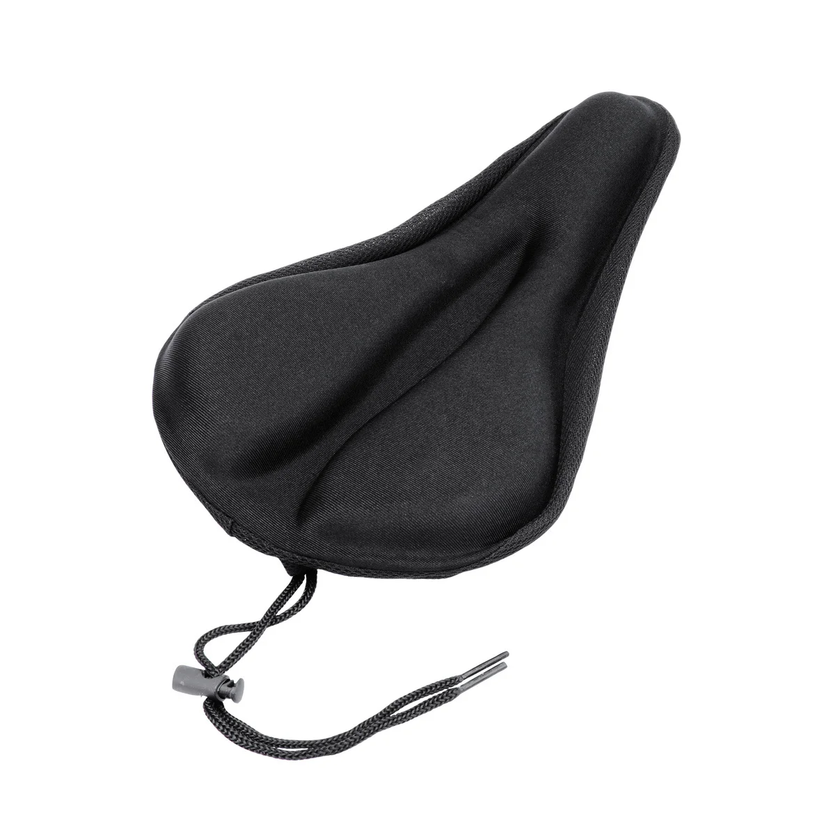 Sela de bicicleta de silicone, almofada grossa, leve, confortável, assento à prova de choque, formato fino para corrida de montanha e estrada