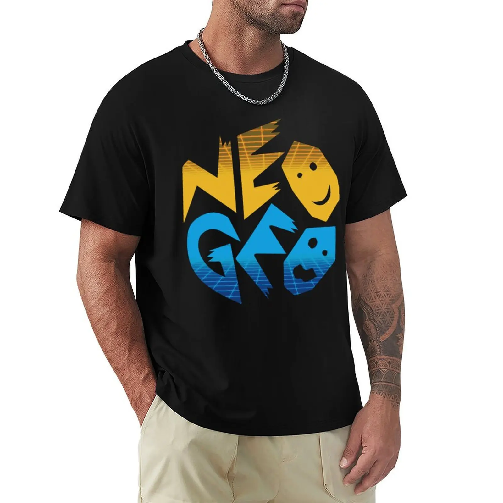 Neo Geo retro T-Shirt Minimal Art Print T-Shirt