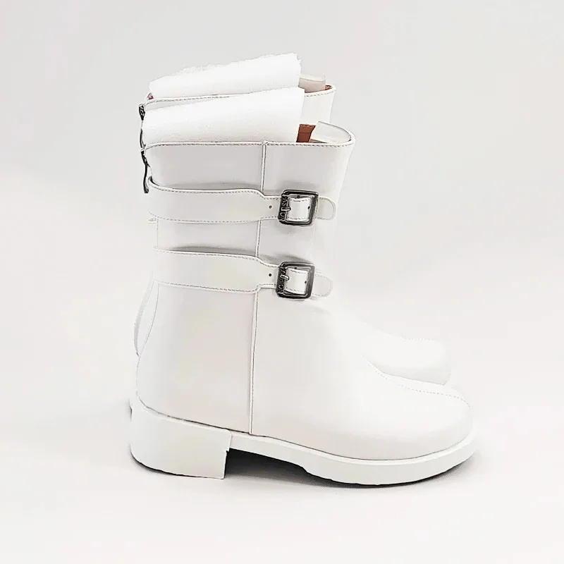 

2025 aaa Tokyo Kanto Manji Gang Anime Cosplay Costume Shoes Boots Manjiro Sano Men White Casual Wearing Halloween Party Gift New