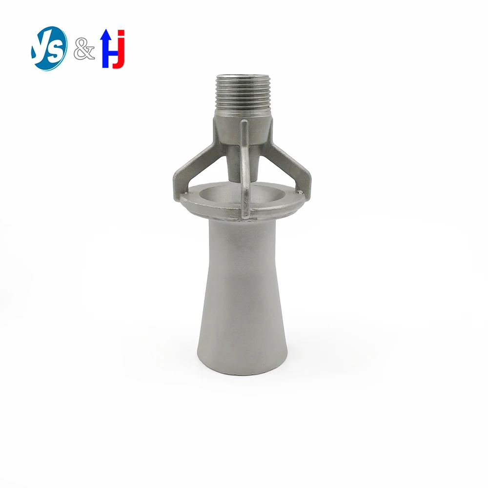 

Stainless Steel Liquid Mixing Nozzle, Metal Tank Fluid Jet K2, DN8, 10, 15, 20, 25, 40, 1/4 ", 3/8", 1/2 ", 3/4", 1 ", 1.5",