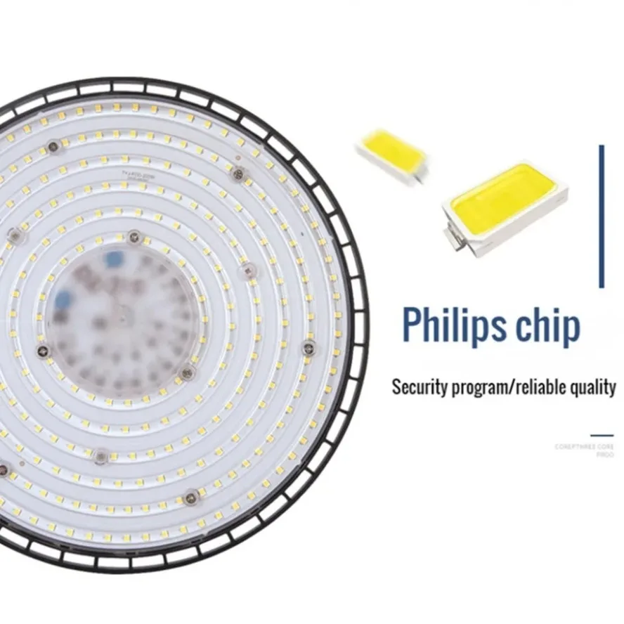 220V超高輝度LEDハイベイライトUFO型倉庫ガレージライトIP65防水 ジム工場照明用 6000K 100W 150W 200W